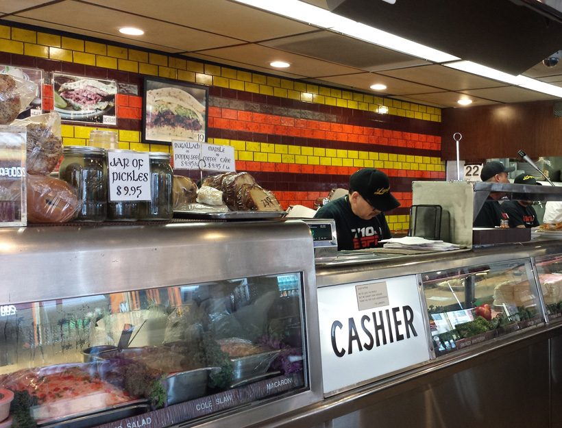 Langer's for Lunch, L.A., Jan. 2016