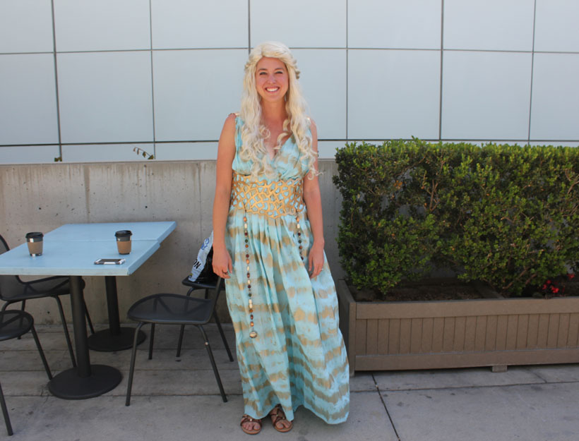 WonderCon Los Angeles 2016 Daenerys cosplay