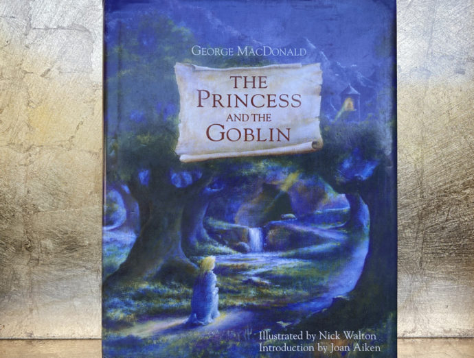 The front cover of The Princess and the Goblin