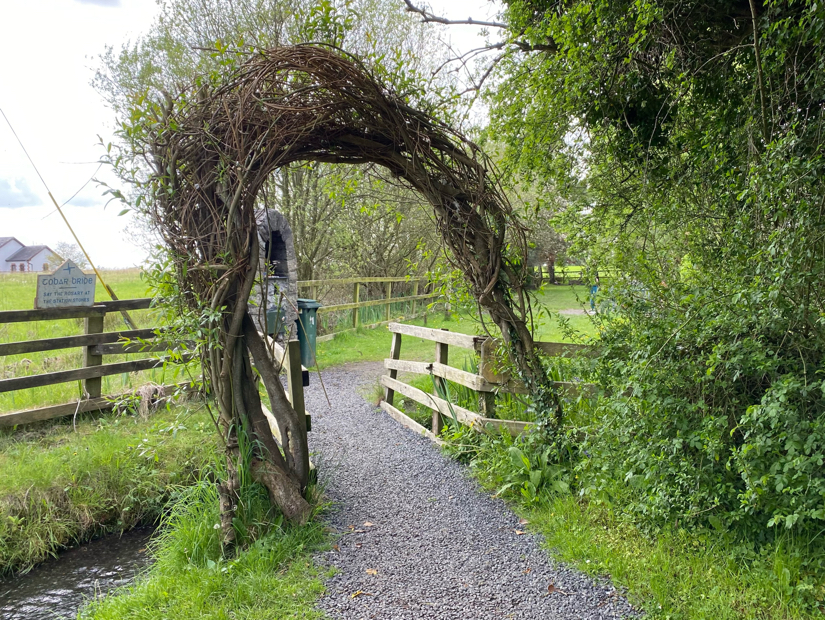 Threshold to St Brigid's Well, Kildare, Ireland